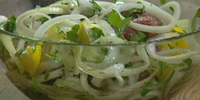 Рецепт шашлыка, замаринованного с зеленью