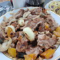 Рецепт Свиного шашлыка в сметанном маринаде