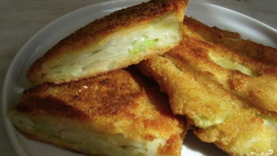 Рецепт капустного шницеля