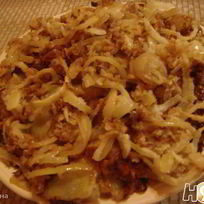 Рецепт Капустных шницелей с луковой заправкой