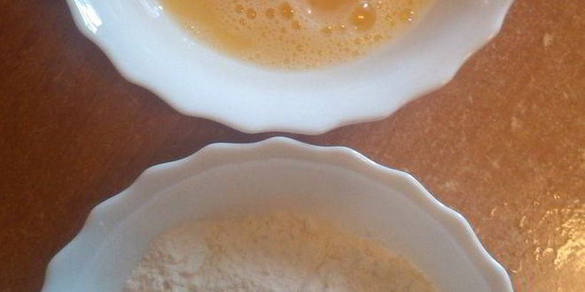 Рецепт куриного шницеля с рисовой запеканкой