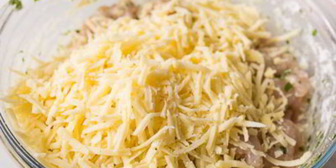 Рецепт рубленых шницелей из курицы с сыром