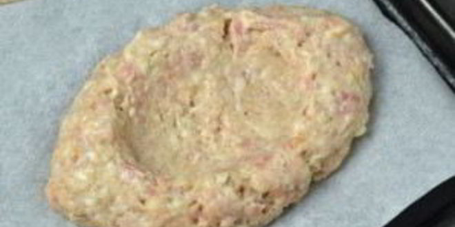 Рецепт шницеля из фарша с яйцом
