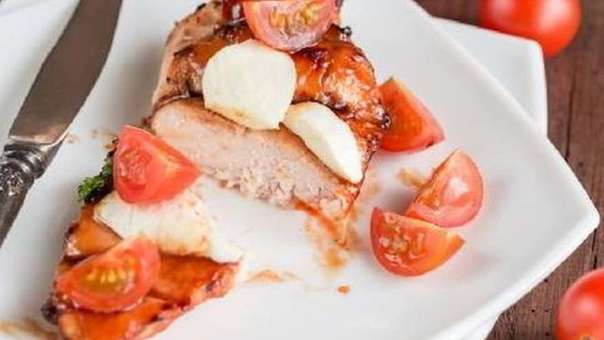 Рецепт шницеля из индейки помидоры-моцарелла