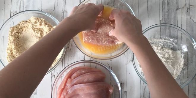 Рецепт шницеля из индейки