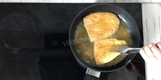 Рецепт шницеля из индейки