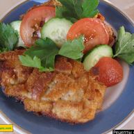 Рецепт Шницеля из куриного фарша по-полесски