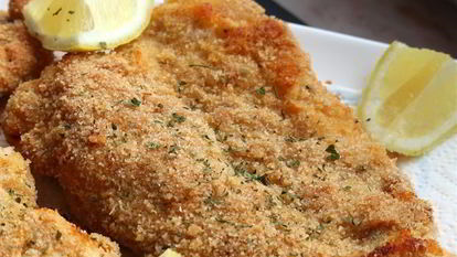 Рецепт Шницеля из куриного филе в духовке