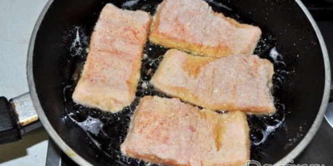 Рецепт шницеля из семги, лосося, форели