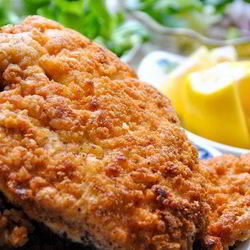 Рецепт Шницеля из свинины на сковороде