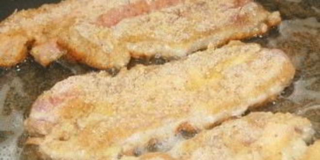 Рецепт шницеля из свинины в мультиварке