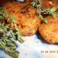 Рецепт Шницеля рубленного по-африкански