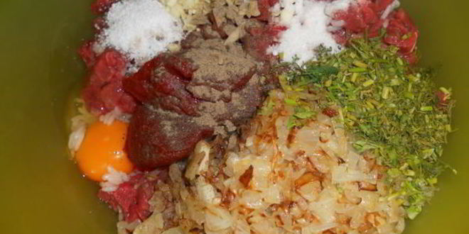 Рецепт шницеля рубленного по-африкански