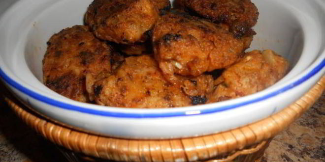 Рецепт шницеля рубленного по-африкански