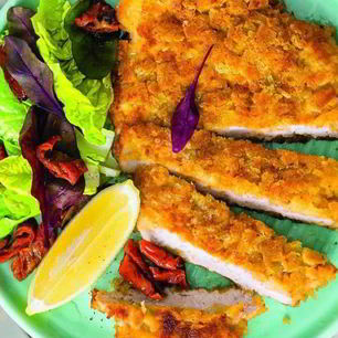 Рецепт Венского шницеля из свиного окорока