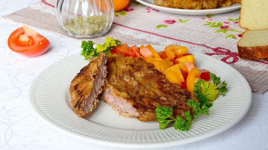 Рецепт венского шницеля классического