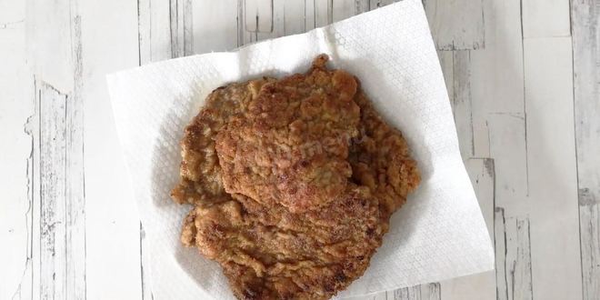 Рецепт венского шницеля классического