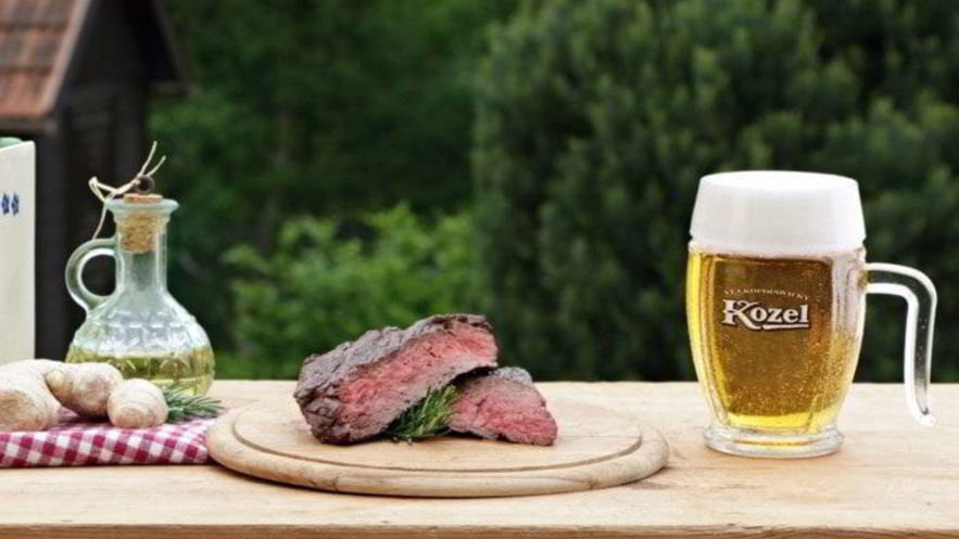 Рецепт фланка-стейка, маринованного в пиве