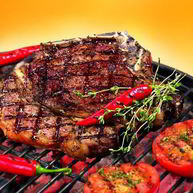 Рецепт Стейка из говядины на гриле