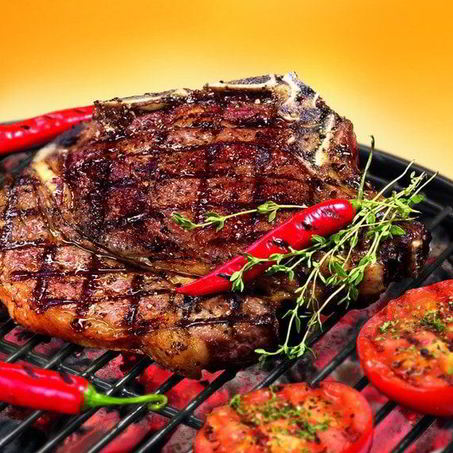 Рецепт Стейка из говядины на гриле