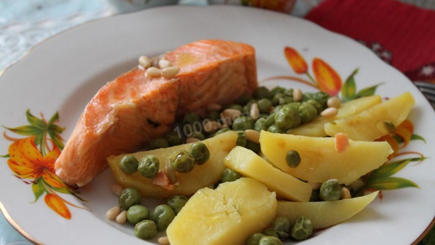 Рецепт стейка из семги на сковороде