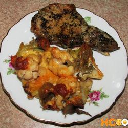 Рецепт Стейка из свинины в духовке