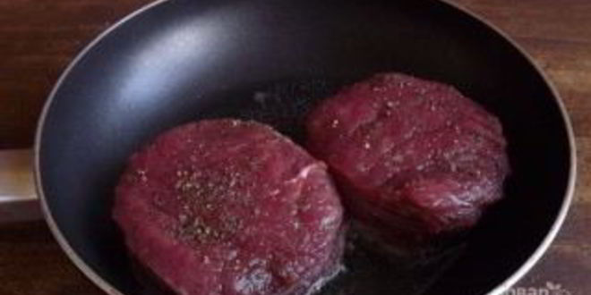 Рецепт стейка из вырезки