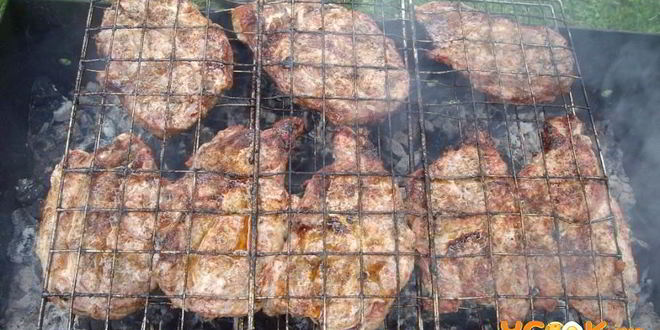 Рецепт стейка на мангале