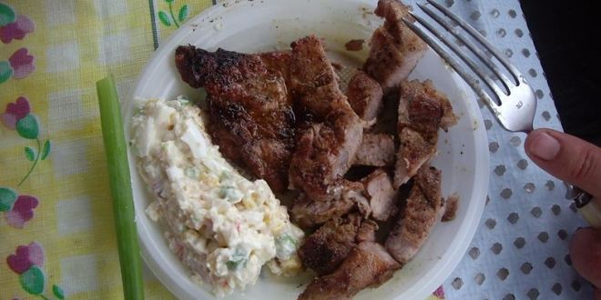 Рецепт стейка на мангале