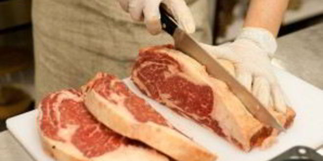 Рецепт стейка на сковороде-гриль