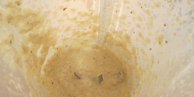 Рецепт стейка, перечного соуса и мюсли салат