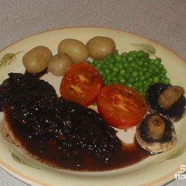 Рецепт Стейка с французским соусом