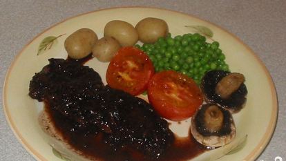 Рецепт Стейка с французским соусом