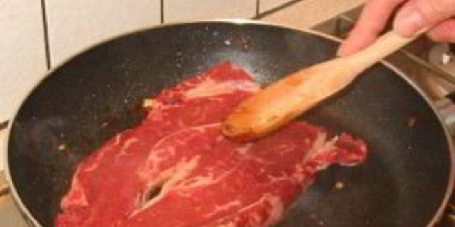 Рецепт стейка с французским соусом