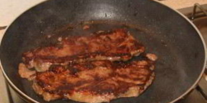 Рецепт стейка с французским соусом