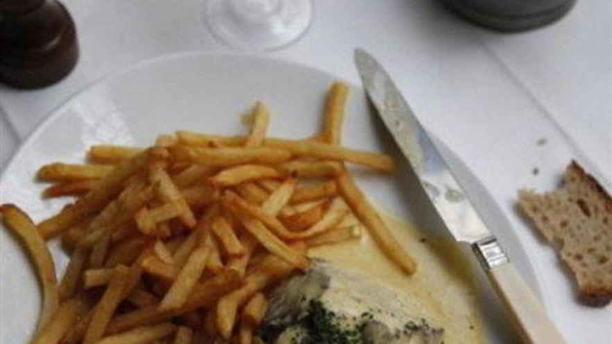 Рецепт стейка с горчичным соусом и сливочным картофелем