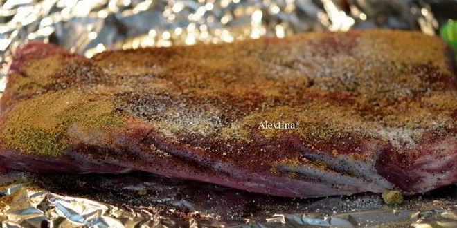 Рецепт стейка с томатной сальсой