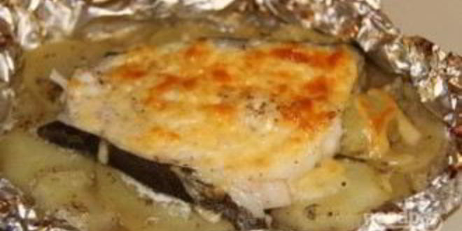 Рецепт стейка зубатки