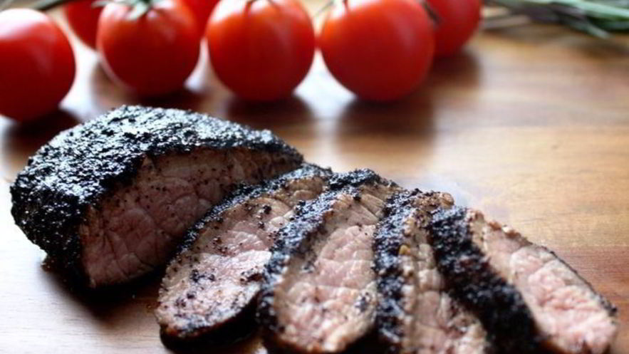 Рецепт стейков с кофейной корочкой
