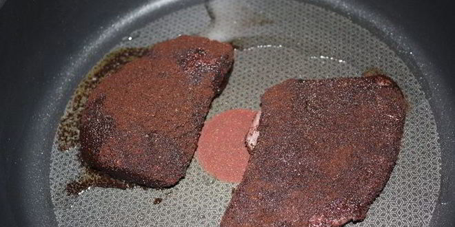 Рецепт стейков с кофейной корочкой