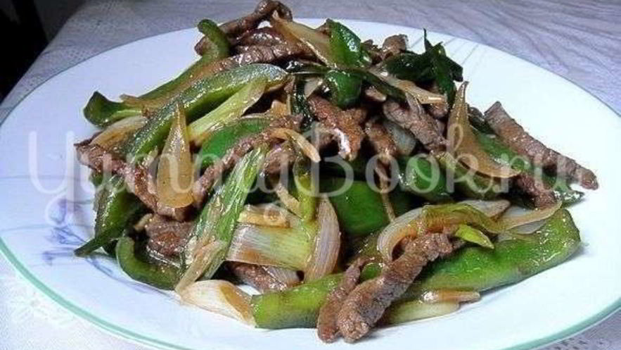 Рецепт стира фрай пепер-стейк