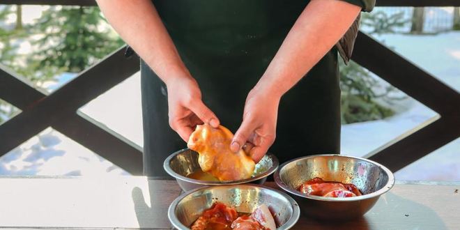 Рецепт три стейка из карбонада