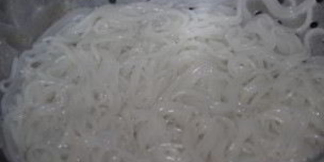 Рецепт стеклянной лапши с морепродуктами