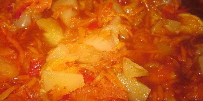 Рецепт свинины в кисло-сладком соусе с жареным рисом на гарнир — ужина родом из китая