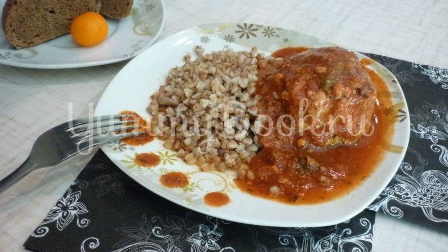 Рецепт чесночных тефтелей с морковью в остром соусе