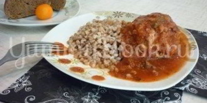 Рецепт чесночных тефтелей с морковью в остром соусе