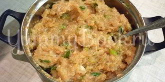 Рецепт чесночных тефтелей с морковью в остром соусе