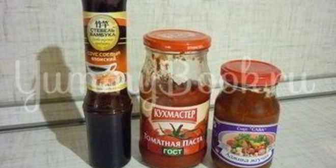 Рецепт чесночных тефтелей с морковью в остром соусе