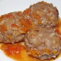 Рецепт Детских тефтелей с подливкой