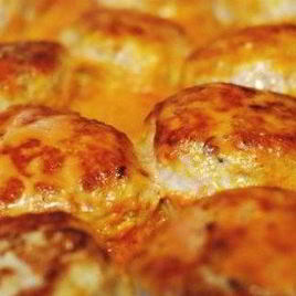 Рецепт Куриных тефтелей под соусом